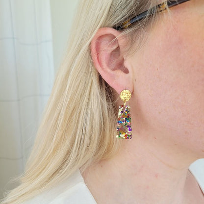 Mia Mini Earrings - Unicorn