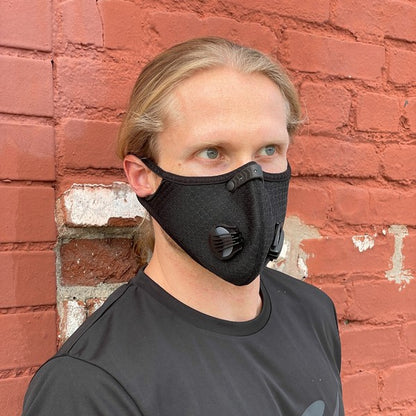 Sports Face Mask with Activated Carbon Filter