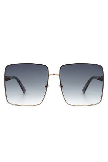 Classic Square Fashion Oversize Sunglasses