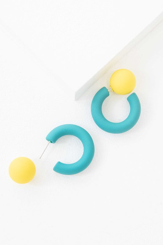 Aerobic Hoop Earrings