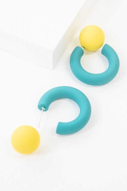 Aerobic Hoop Earrings