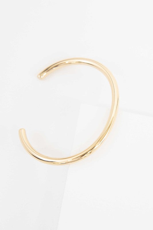 Solid Bar Cuff Bracelet