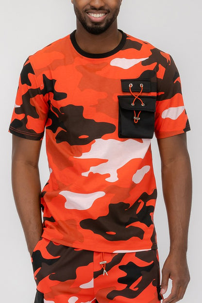 Weiv Full Camo Short Sleeve TShirt