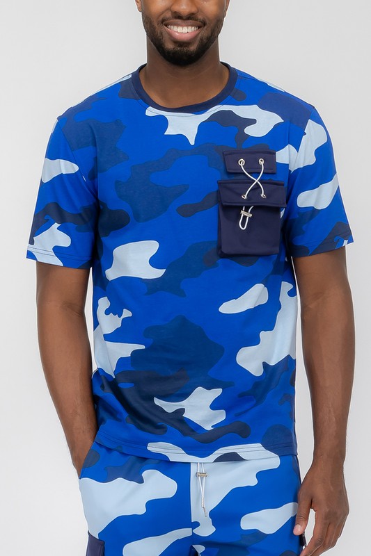 Weiv Full Camo Short Sleeve TShirt