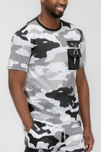 Weiv Full Camo Short Sleeve TShirt