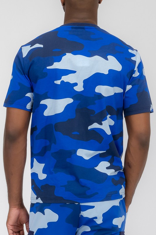 Weiv Full Camo Short Sleeve TShirt