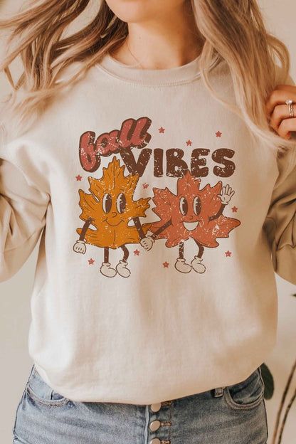 FALL VIBES GRAPHIC SWEATSHIRT