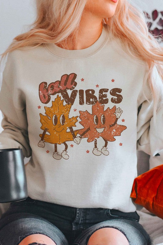 FALL VIBES GRAPHIC SWEATSHIRT