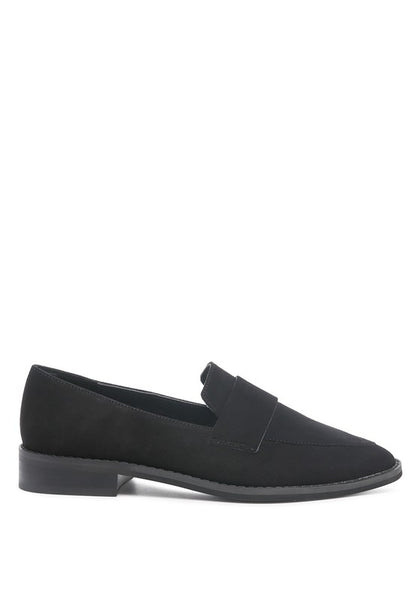 ZOFIA Suede Penny Loafers