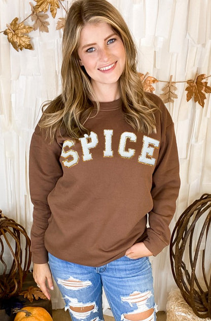 Spice Ideal Chenille Sweatshirt