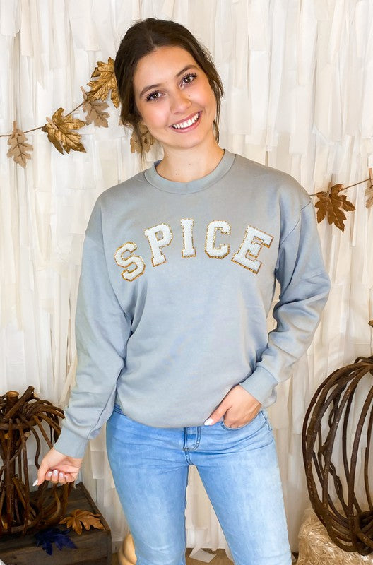 Spice Ideal Chenille Sweatshirt