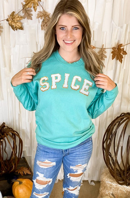 Spice Ideal Chenille Sweatshirt