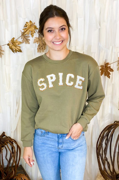 Spice Ideal Chenille Sweatshirt