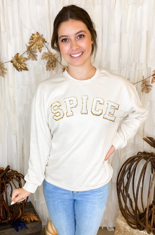 Spice Ideal Chenille Sweatshirt