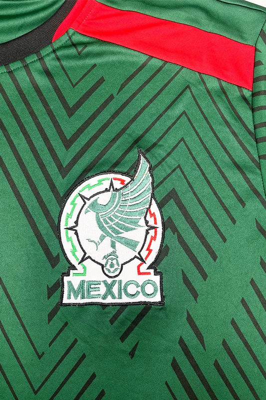 UNISEX MEXICO TEAM WORLD SOCCER JERSEYS TOP