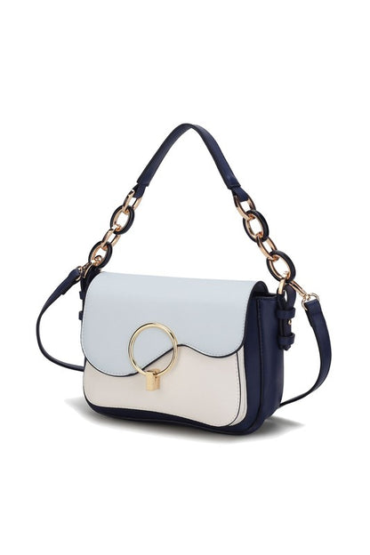 MKF Fantasia Solid Crossbody Handbag Women by Mia