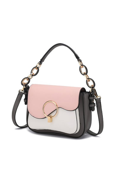 MKF Fantasia Solid Crossbody Handbag Women by Mia