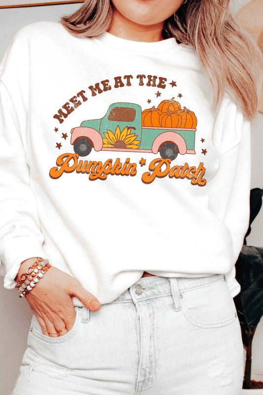 MEET ME AT THE PUMPKIN PATCH GRAPHIC SWEATSHIRT