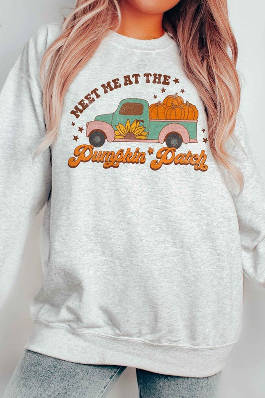 MEET ME AT THE PUMPKIN PATCH GRAPHIC SWEATSHIRT