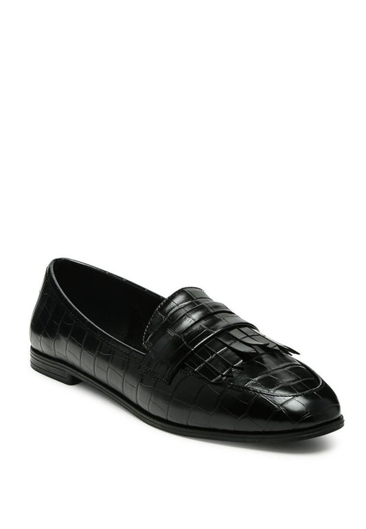 PECKER BLACK PATENT PU EVERYDAY LOAFER