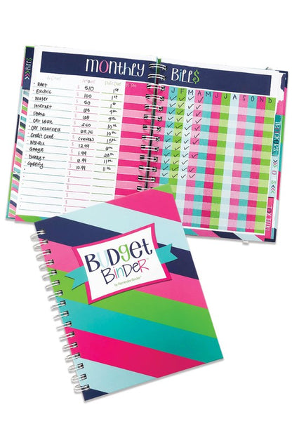 Budget Binder Financial Workbook Non-Dated 52-Week