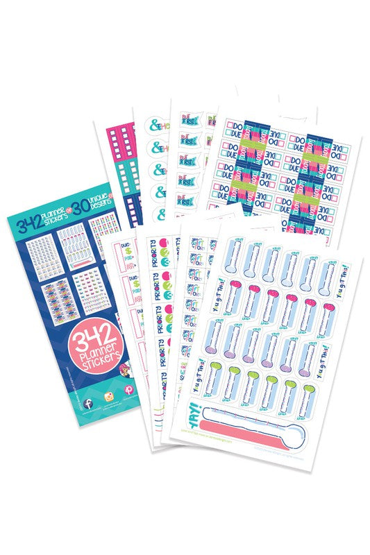 Get it Done Planner Sticker Set 342-Count Assorted