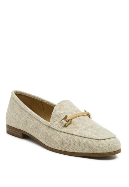 Zaara Solid Faux Suede Loafers