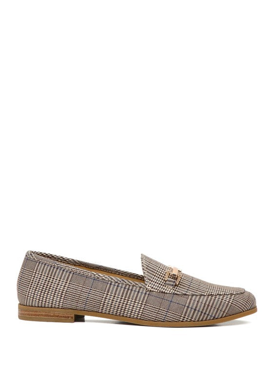 Zaara Solid Faux Suede Loafers