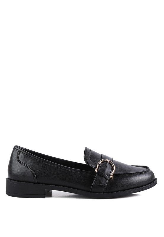 Sheboss Buckle Detail Loafers