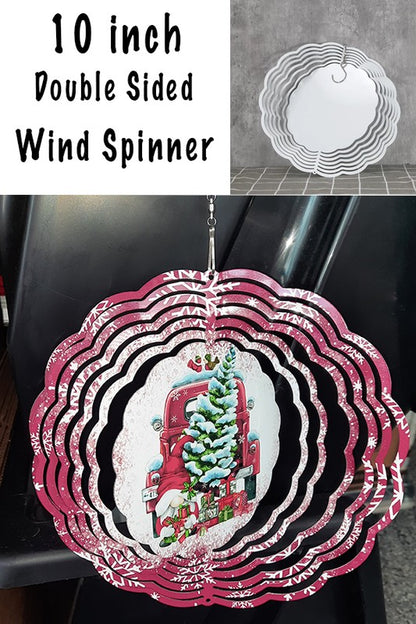 Always in our Hearts Round Garden Wind Spinner