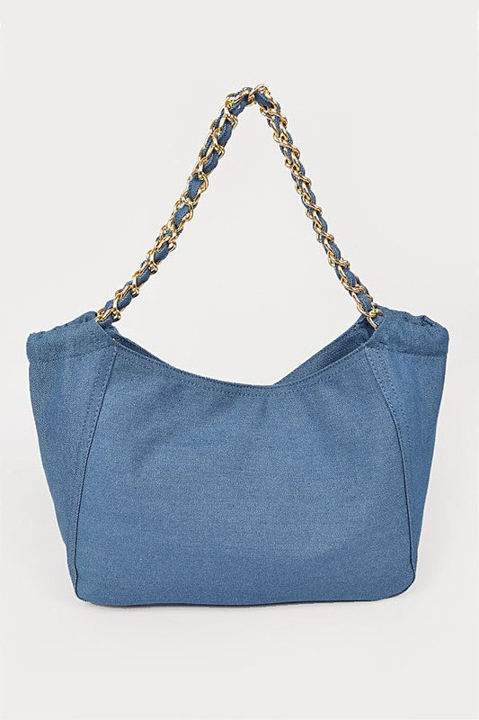 Denim Fashion Tote Bag