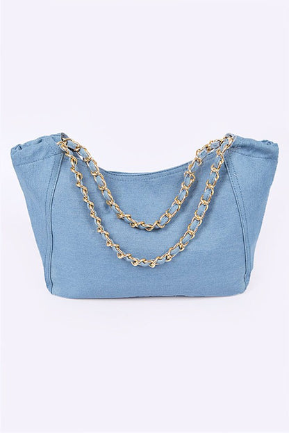 Denim Fashion Tote Bag