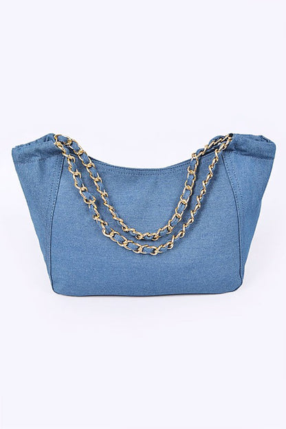 Denim Fashion Tote Bag