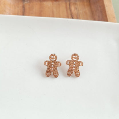 Gingerbread Man Stud