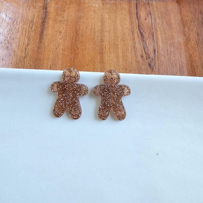 Gingerbread Man Stud