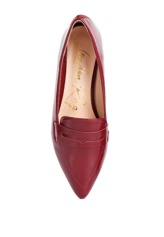 Peretti Flat Formal Loafers