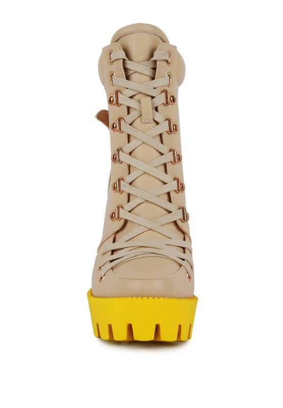 Larch Cushion Collared Biker Boot