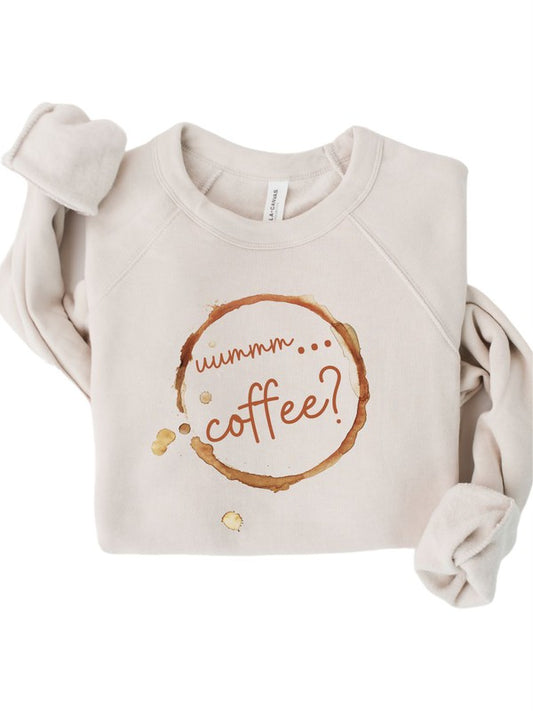 Ummm Coffee Bella Canvas Crewneck Sweatshirt