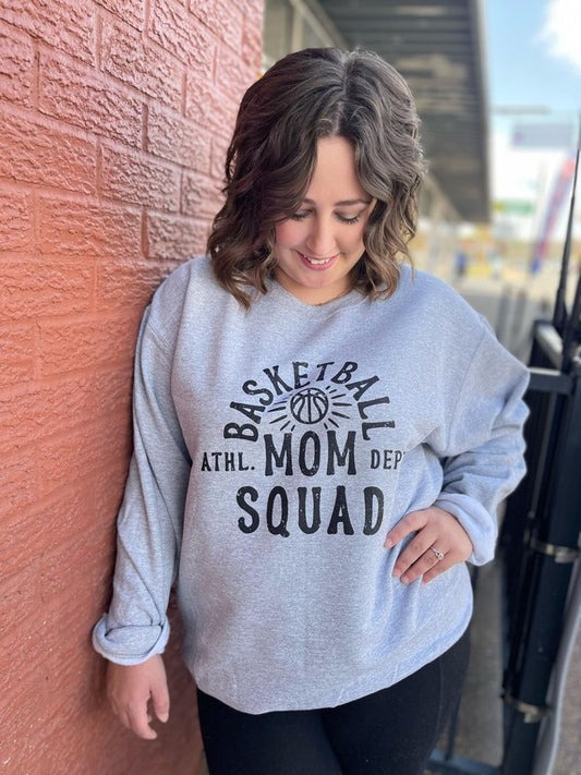 Basketball Mom Squad Sweatshirt