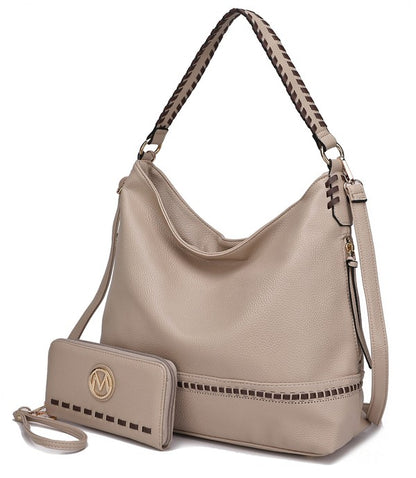 MKF Collection Blake two-tone whip Shoulder by Mia