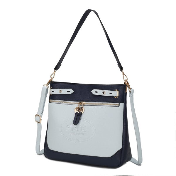 MKF Collection Evie two tone Shoulder bag by Mia k