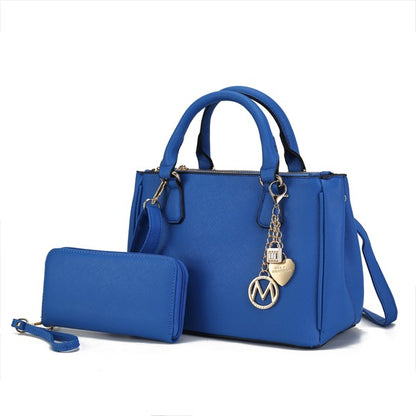 MKF Collection Ruth Satchel Bag with Wallet by Mia