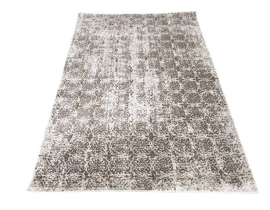 5' x 7'6'' Vintage Cream Beige Glam Silky Rug