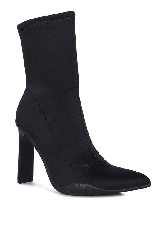 Tokens Pointed Heel Ankle Boots