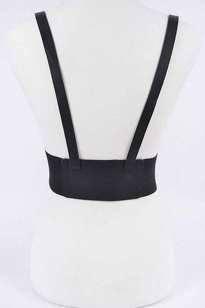 Buckle Suspender Corset Belt