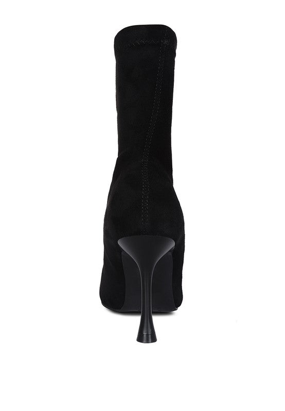 Tweeple Stiletto Boot With A Pointed Toe