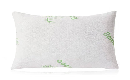 Soft Plush Bamboo Memory Foam Support Pillow