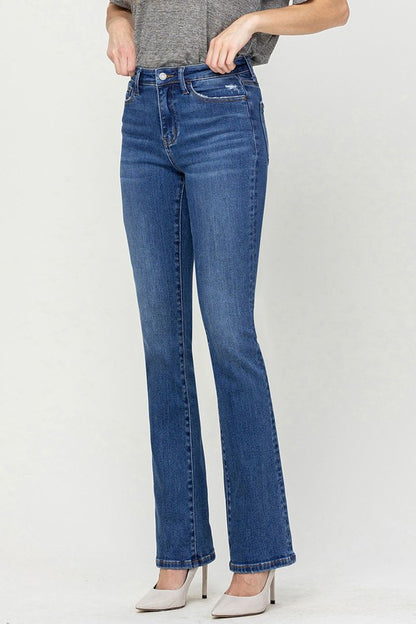 High Rise Bootcut Jeans