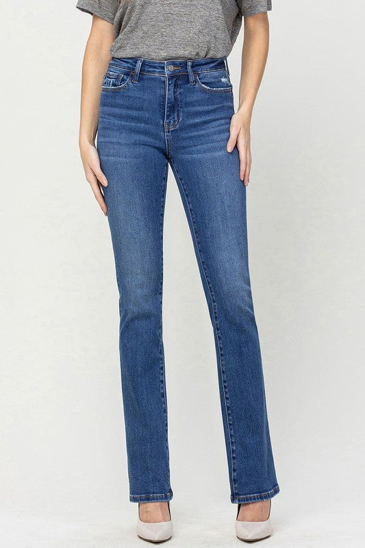 High Rise Bootcut Jeans