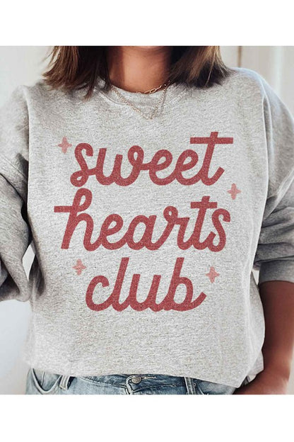 SWEET HEARTS CLUB SWEATSHIRT PLUS SIZE